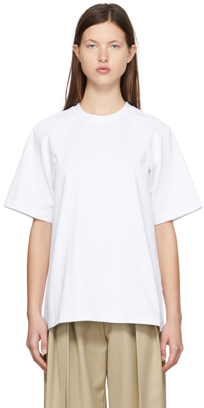 System White Cotton T-Shirt