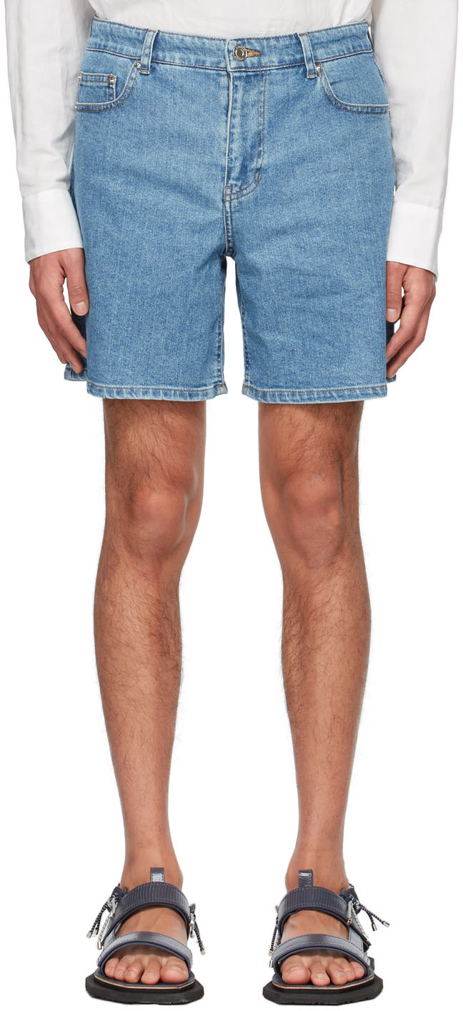 Ssense Uomo Abbigliamento Pantaloni e jeans Shorts Pantaloncini Navy Torino Shorts 