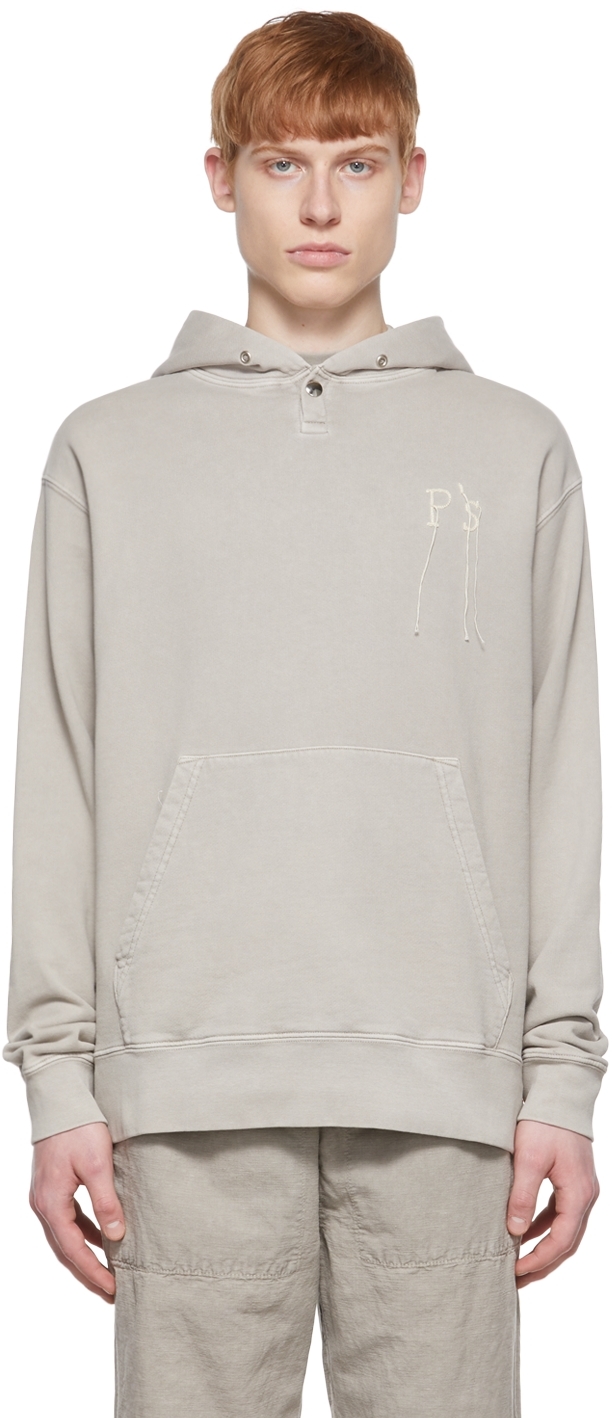 PRESIDENT's: Gray Organic Cotton Hoodie | SSENSE Canada