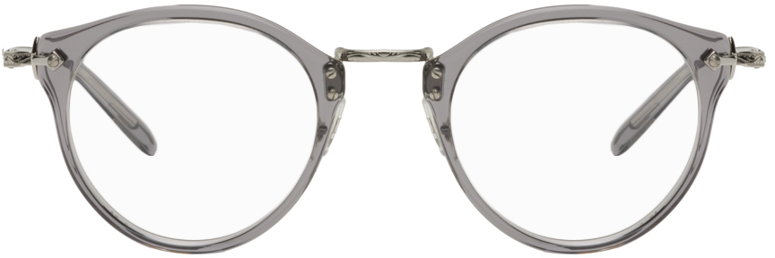 Oliver Peoples Grey Op-505 Glasses In 1132 Workman Grey | ModeSens