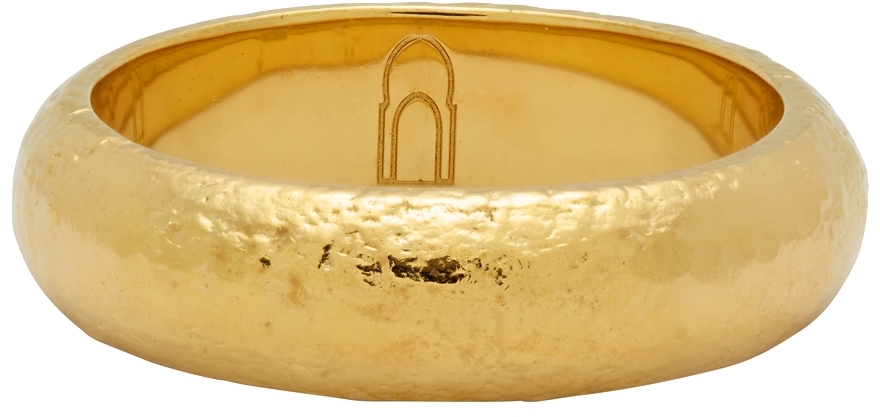 Gold 'The Ayman' Ring by Dear Letterman on Sale
