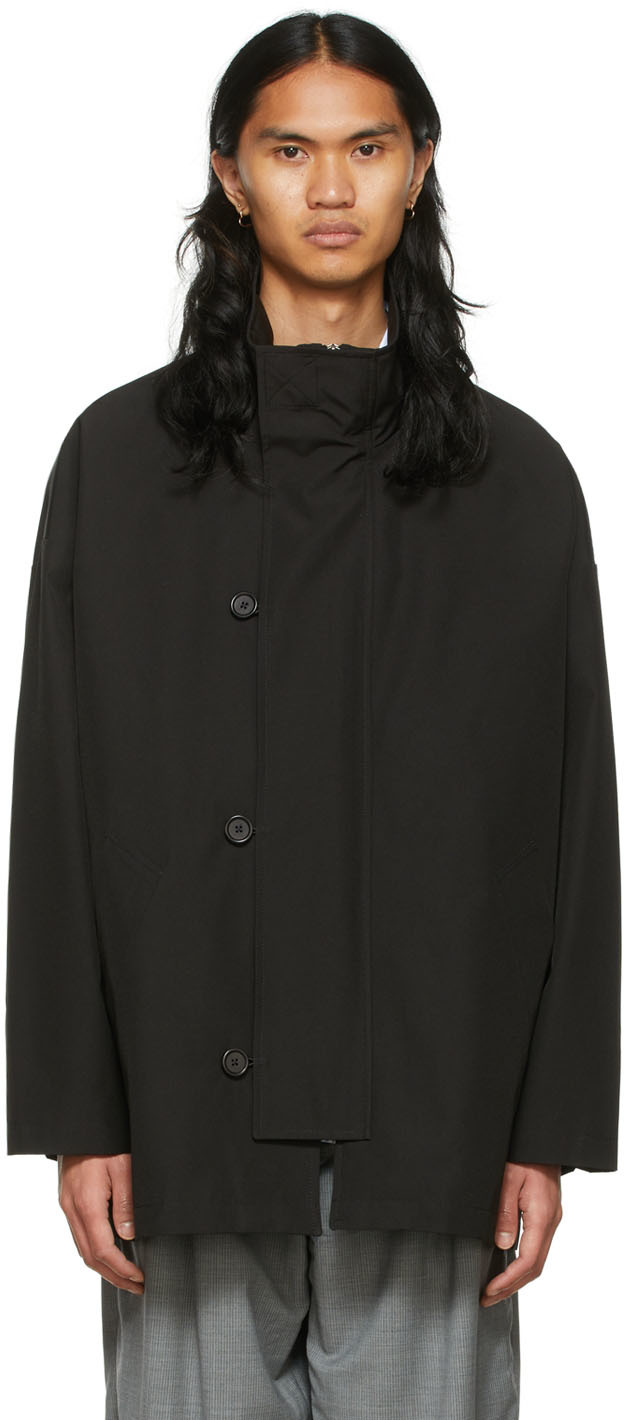 Black Substitute Coat by mfpen on Sale
