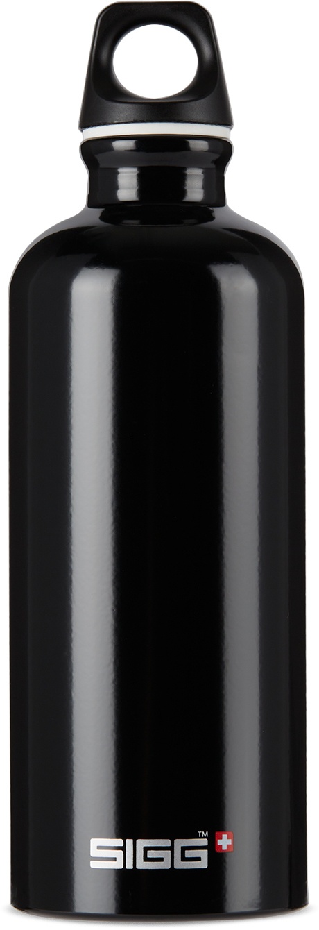 SIGG Black Aluminum Traveller Classic Bottle 600 mL