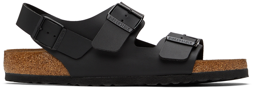 Black Regular Milano Sandals