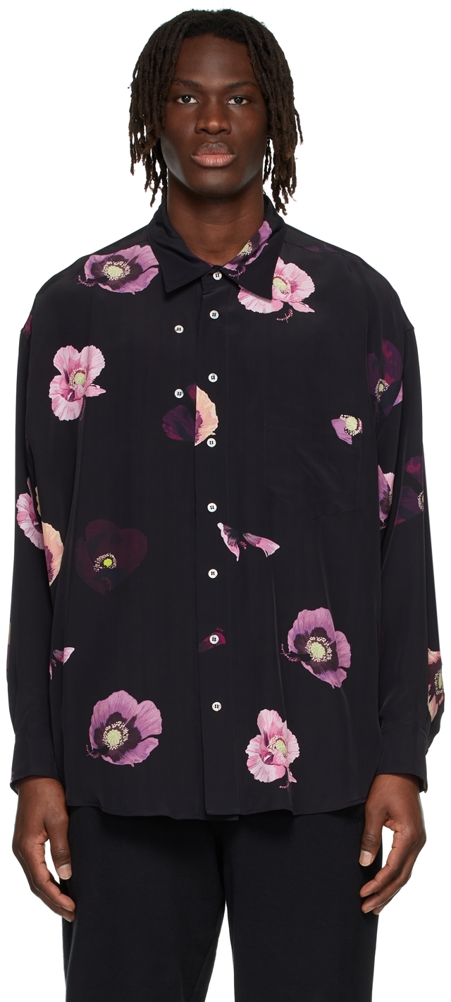 アウトレット 美品 MAGLIANO 19AW Twisted Printed Shirt - 通販 - www