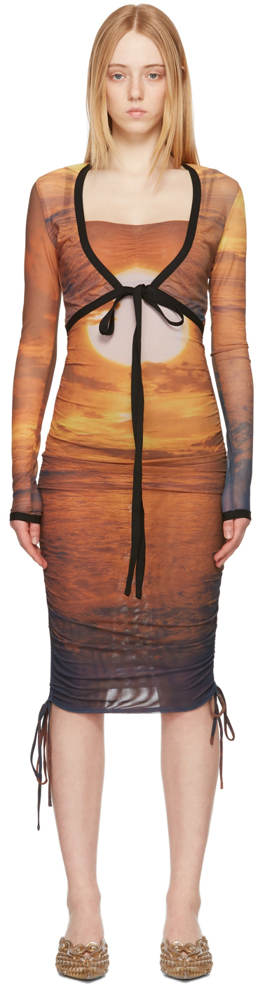 Orange Wrap Sunset T-Shirt