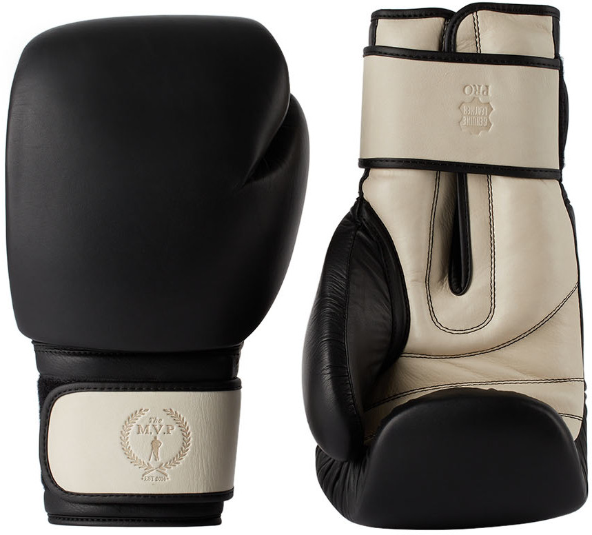 Black & Off-White Pro Leather Boxing Gloves Ssense Accessori Guanti 14 oz 