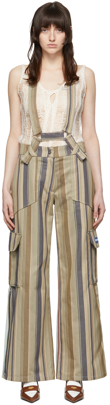 Rave Review Beige Cotton Trousers