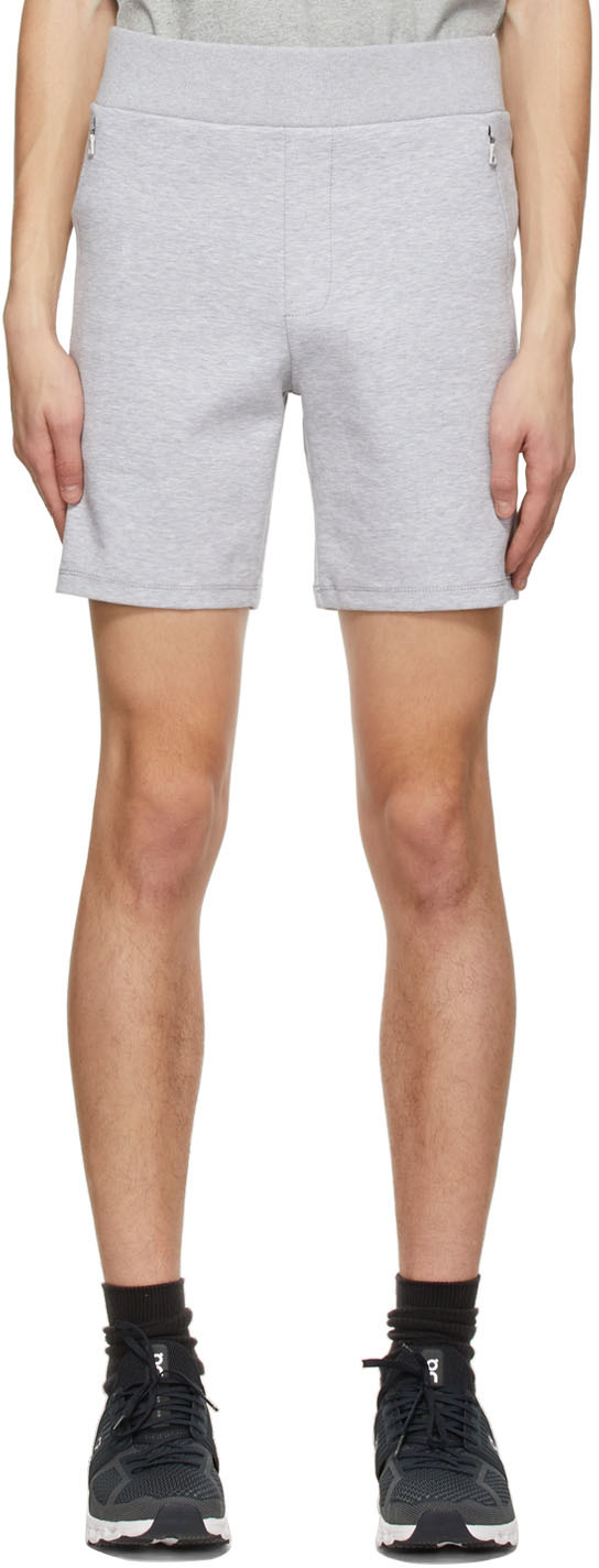 JACQUES Grey Signature Jogger Shorts