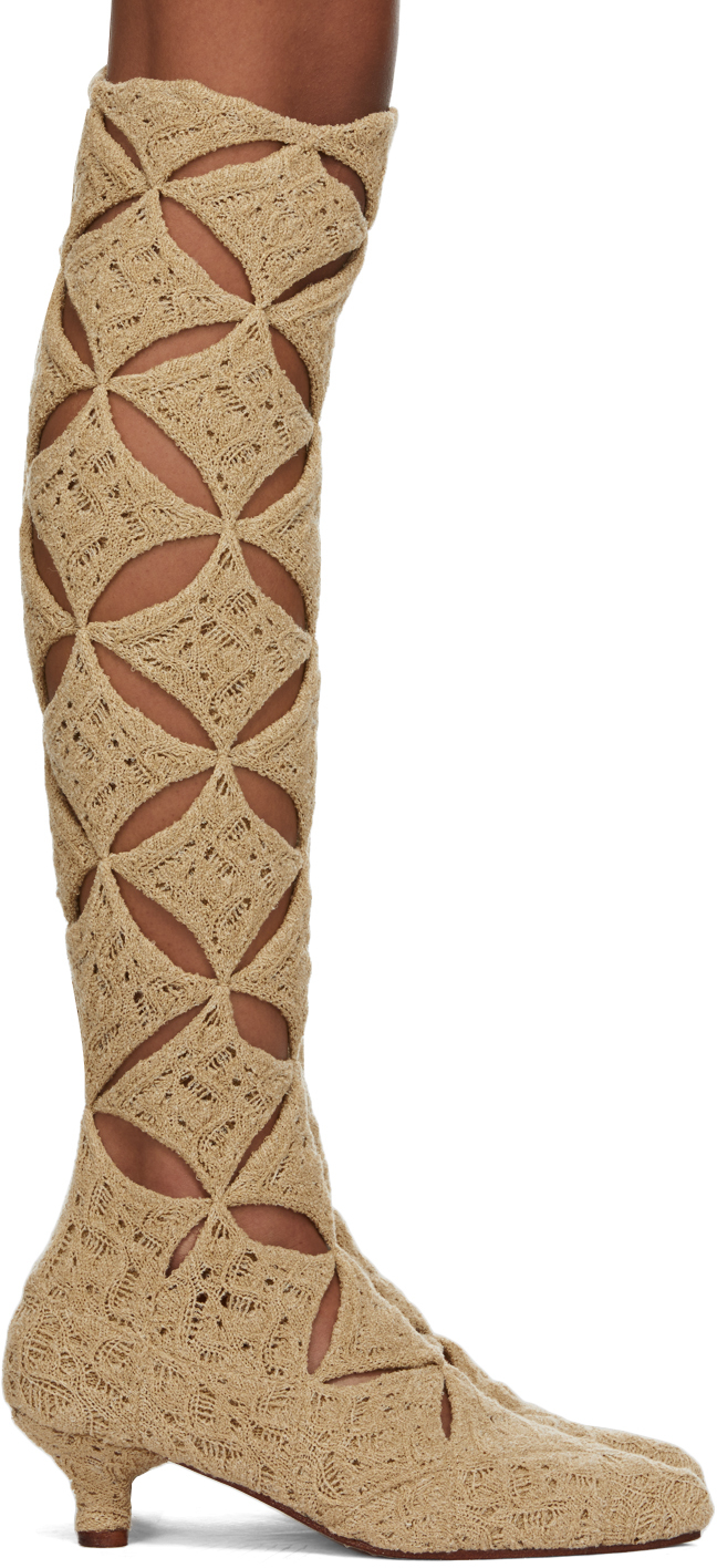 tall knit boots