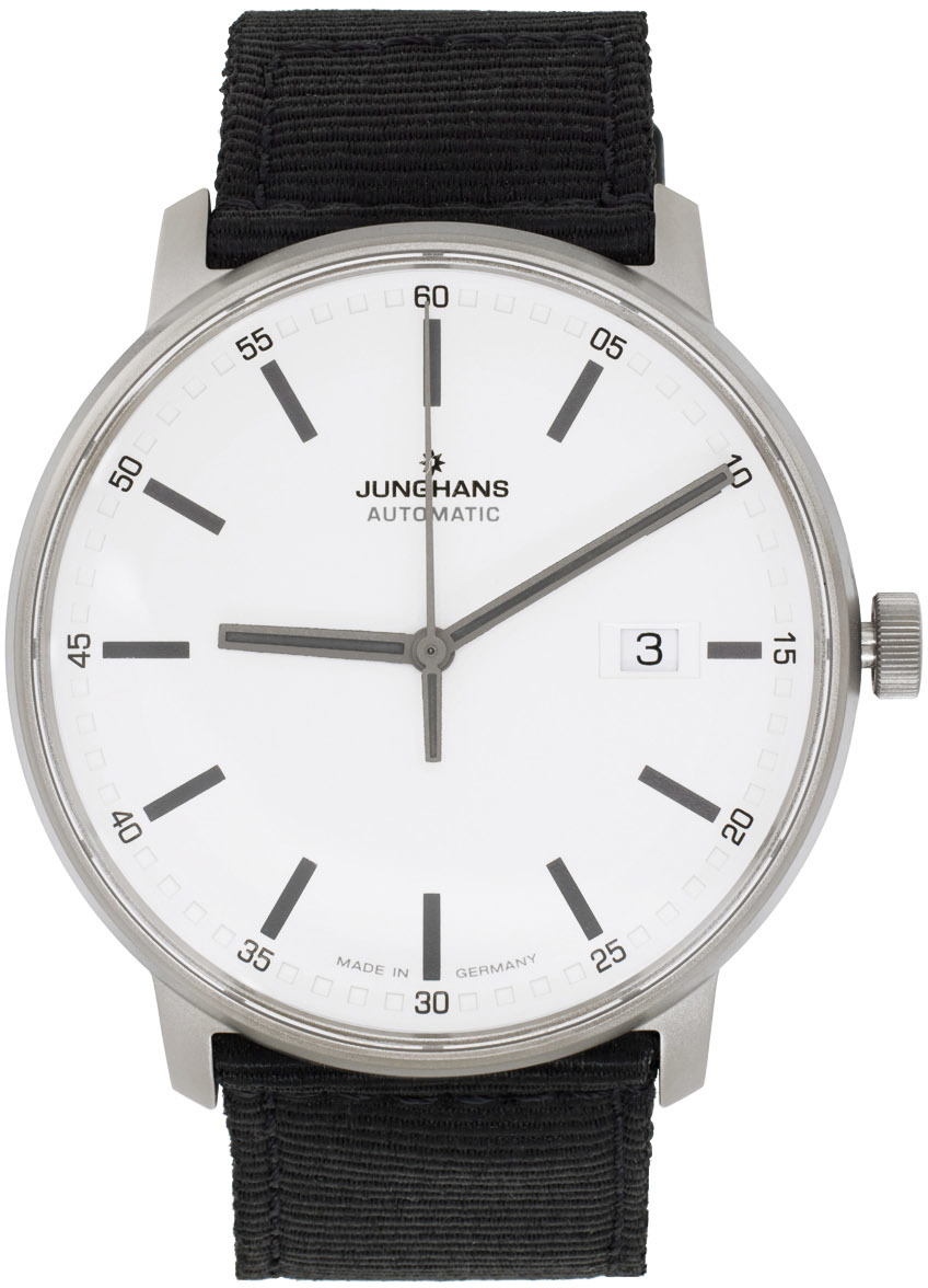 Junghans Black Form A Titan 2000 Watch In White ModeSens