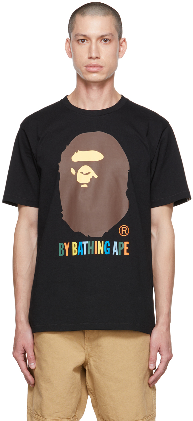 Forbedre Snestorm hagl Black Colors by Bathing Ape T-Shirt by BAPE on Sale