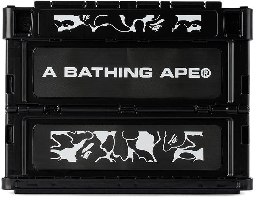 Bape Black Collapsible Storage Container, 20l