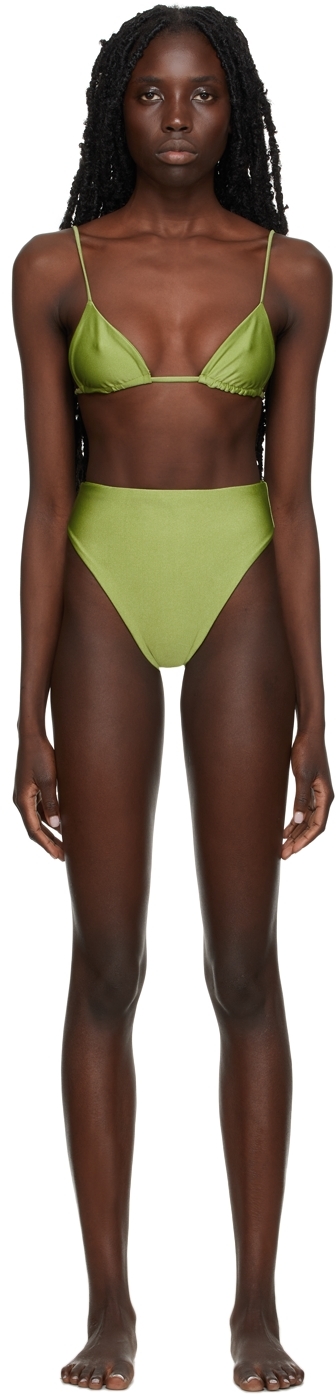 Jade Swim Green Via/Incline Bikini