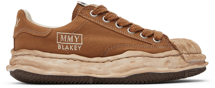 Miharayasuhiro Brown Blakey Original Low Sneakers | Smart Closet