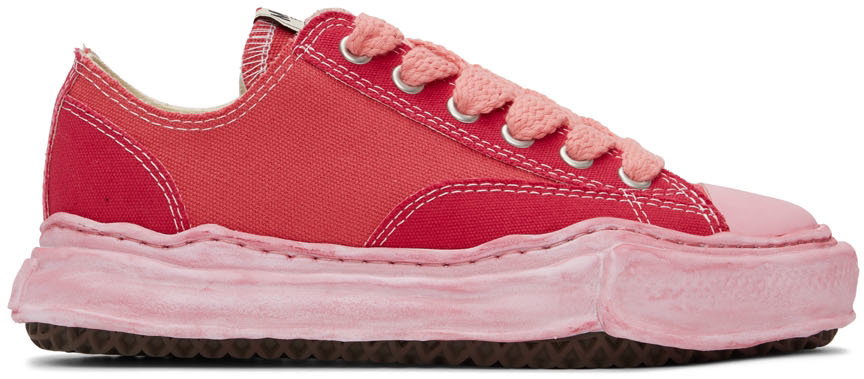 Miharayasuhiro Pink Peterson Low-Top Sneakers | Smart Closet