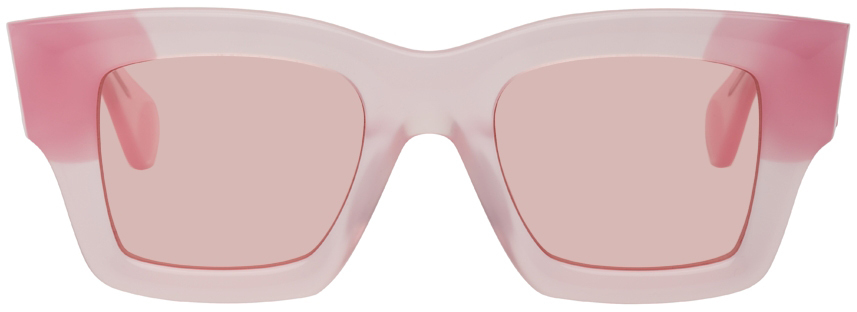 Jacquemus Pink 'Les Lunettes Baci' Sunglasses
