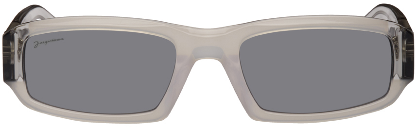 Jacquemus Grey 'Les Lunettes Altù' Sunglasses