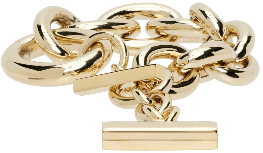 Jacquemus Gold 'Le Bracelet Node 2' Bracelet