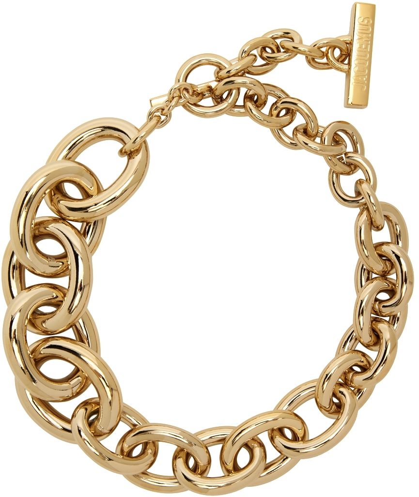 Jacquemus Gold 'Le Collier Noli' Necklace