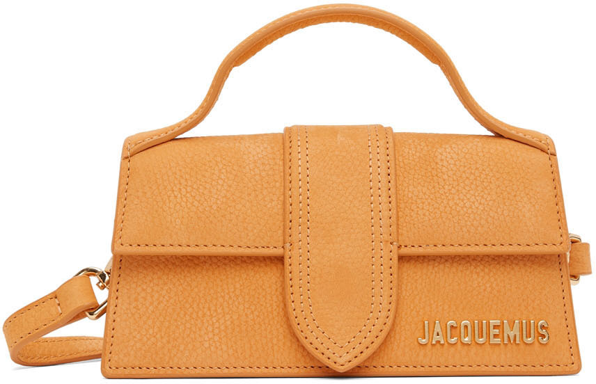 Jacquemus: Orange 'Le Bambino' Clutch | SSENSE