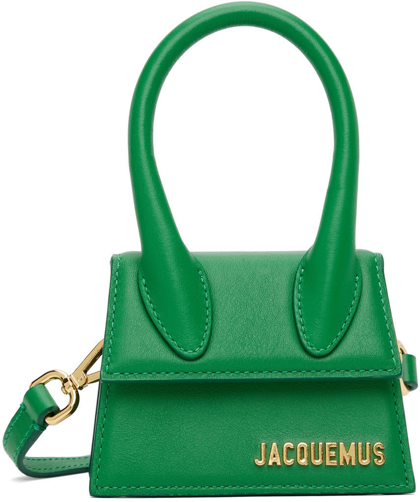 Jacquemus Green 'Le Chiquito' Clutch