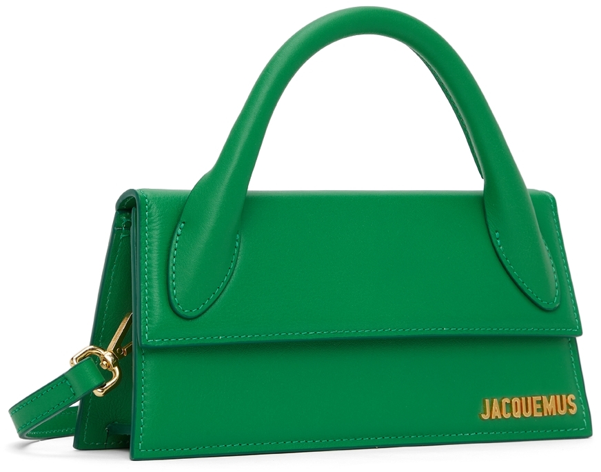 Jacquemus Green La Montagne 'Le Chiquito Long' Clutch Smart Closet