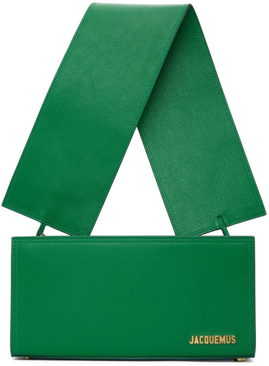 Jacquemus Green 'Le Rectangle' Bag