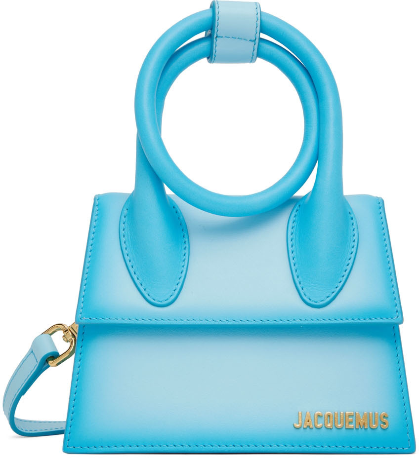 Jacquemus Blue 'Le Chiquito' Shoulder Bag