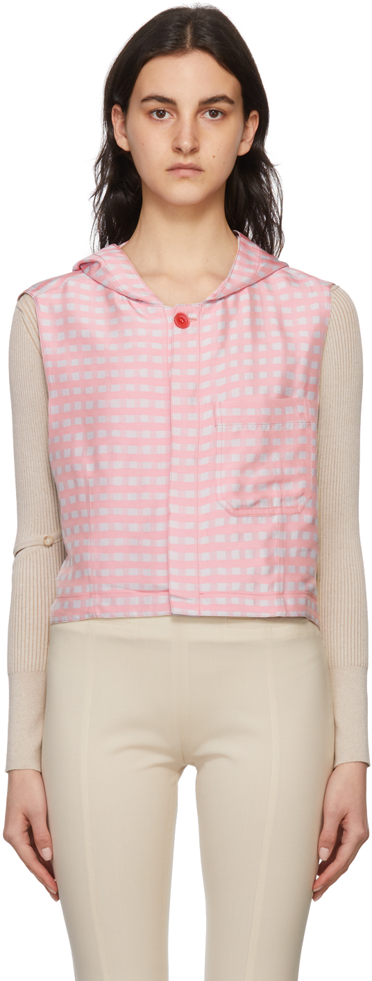Pink & Grey 'Le Gilet Rosa' Vest