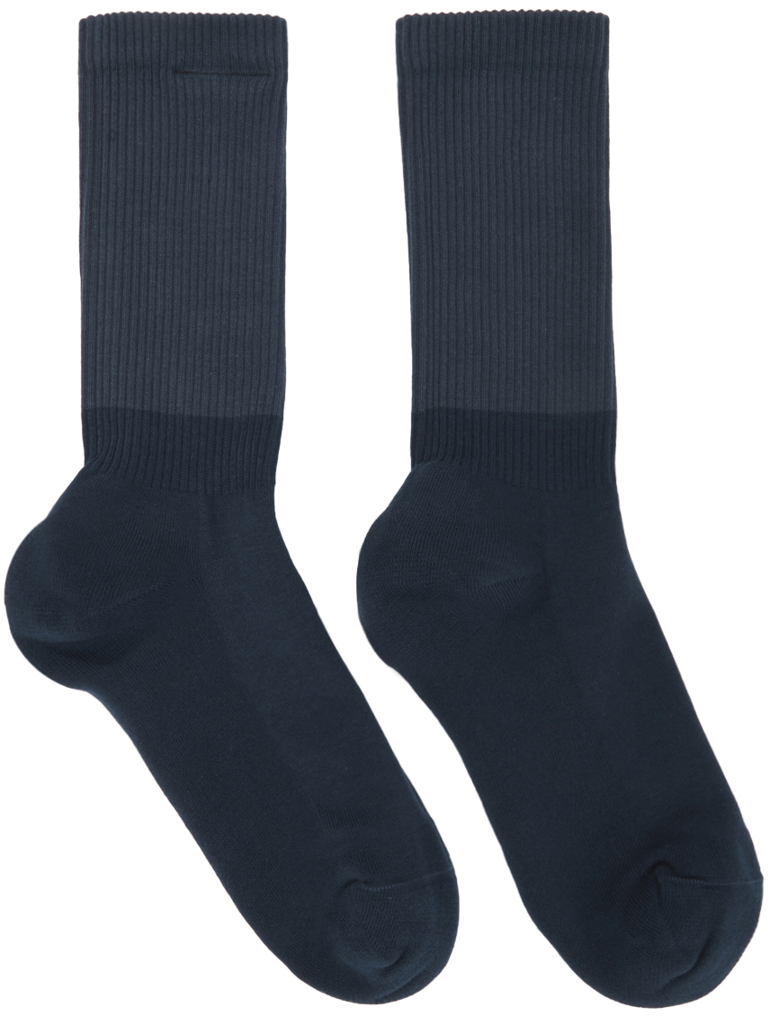 Jacquemus Navy 'Les Chaussettes Jacquemus' Socks