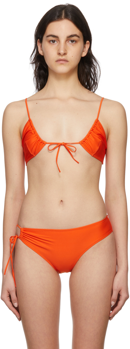 Jacquemus Orange 'Le Haut Tropea' Bikini Top