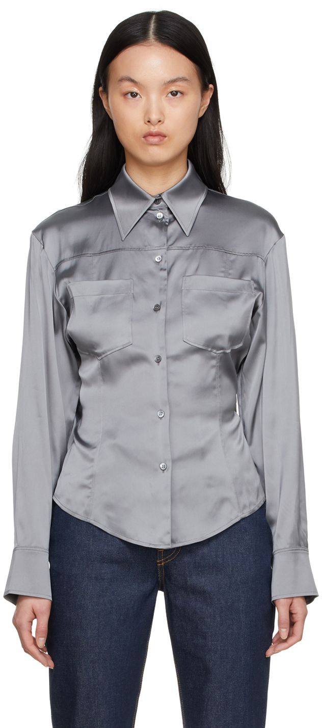 Jacquemus Grey 'La Chemise Mentalo' Shirt