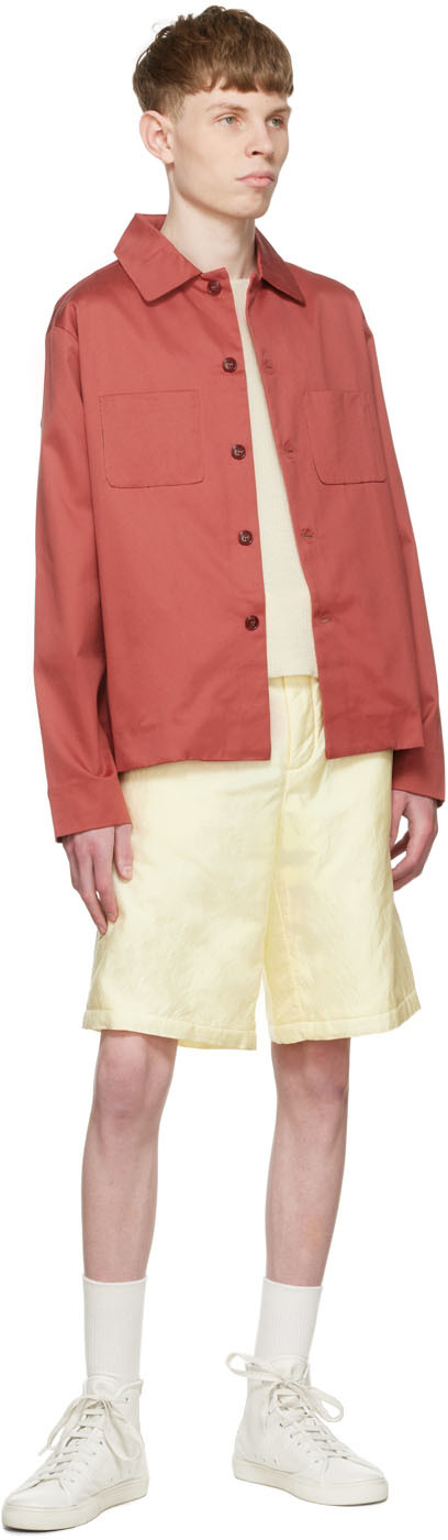 CARLOTA BARRERA RED COTTON JACKET 