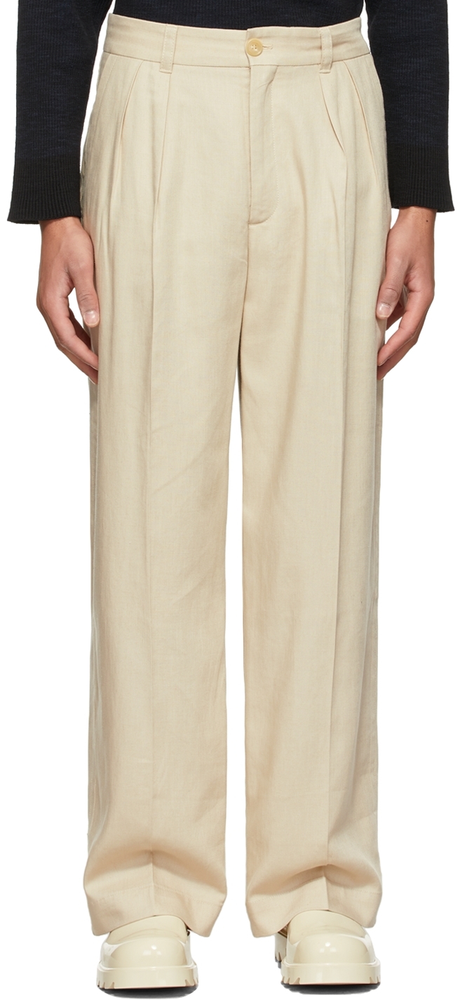 Jacquemus trousers for Men | SSENSE