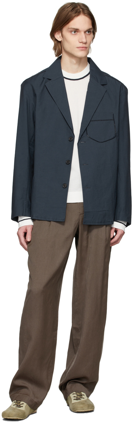 Jacquemus ネイビー La Veste Pacalo ブレザー