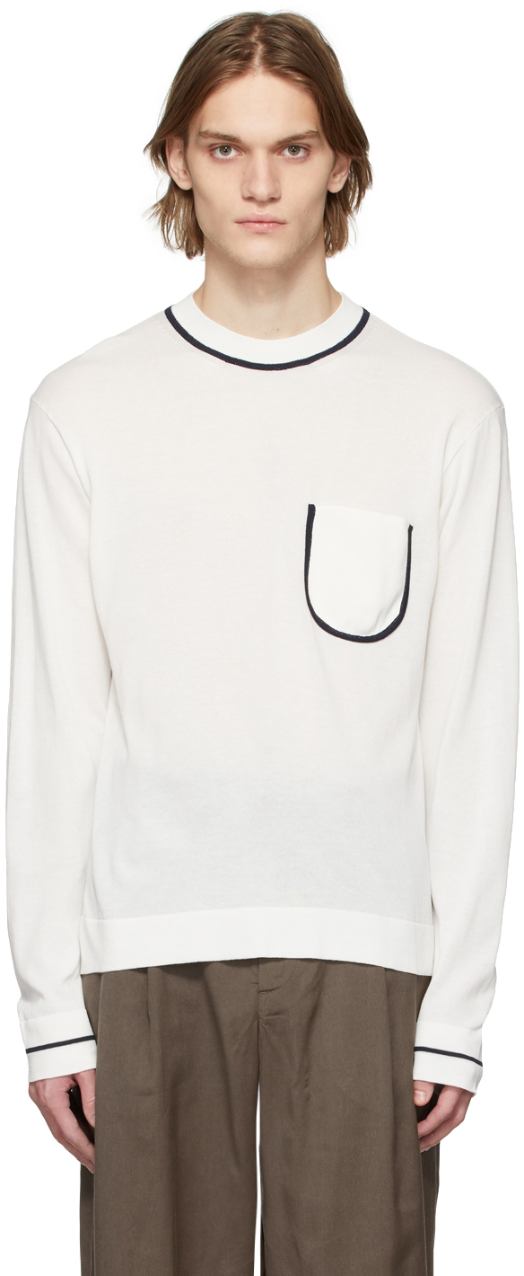 Jacquemus White 'La Maille Marino' Sweater