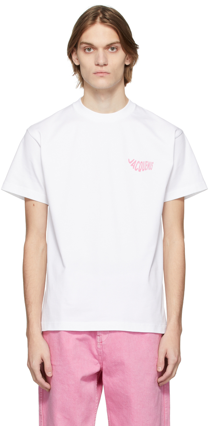Jacquemus White 'Le T-Shirt Vague' T-Shirt