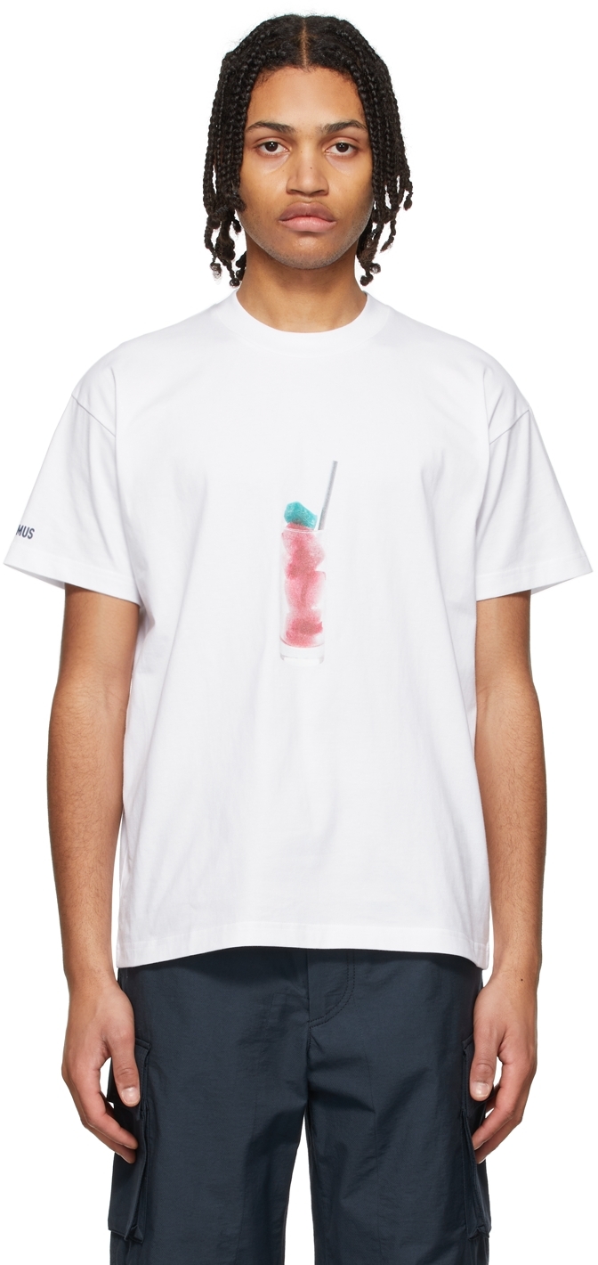 T-shirt le t-shirt ciuciu Homme Vêtements T-shirts T-shirts à manches courtes le papier Coton Jacquemus pour homme en coloris Marron 