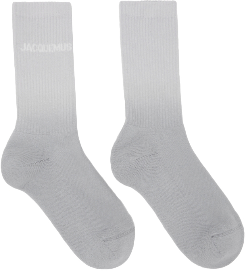 Jacquemus Grey 'Les Chaussettes Moisson' Socks