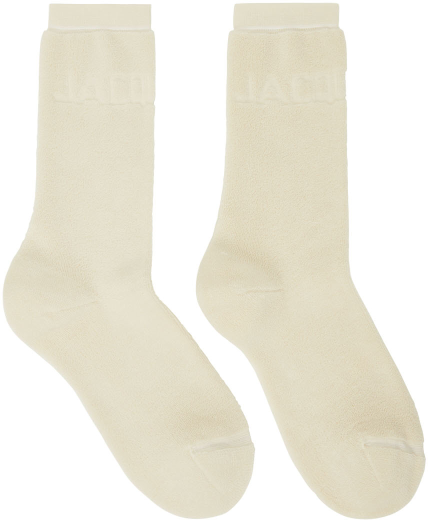 Jacquemus Off-White 'Les Chaussettes Bagnu' Socks