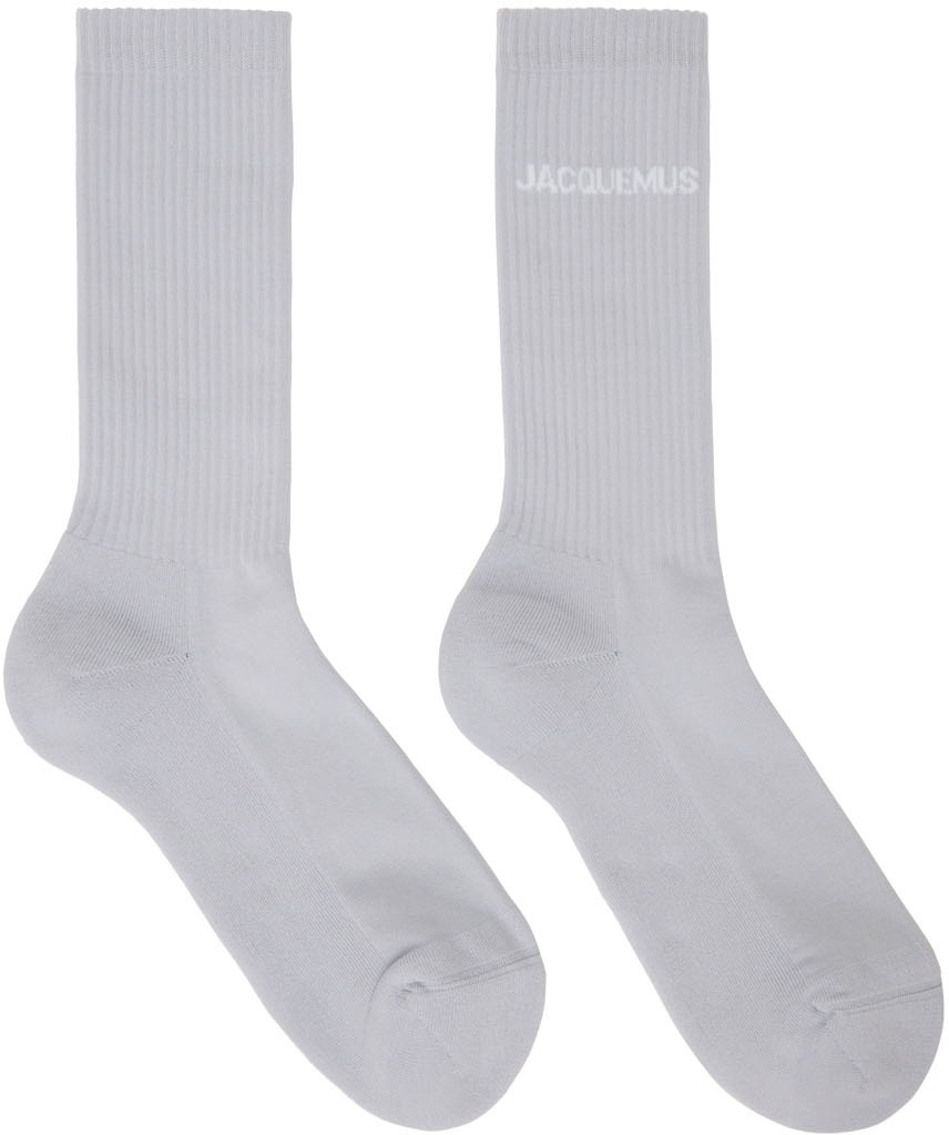 Jacquemus Grey 'Les Chaussettes Jacquemus' Socks
