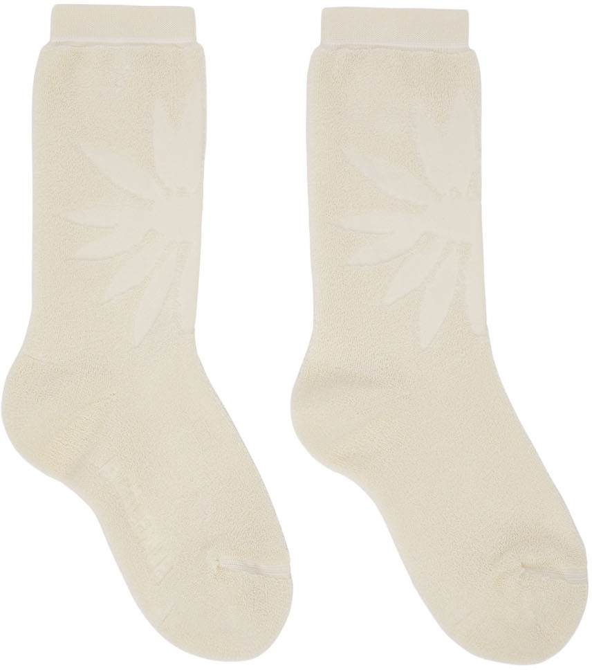 Jacquemus Off-White 'Les Chaussettes Aqua' Socks