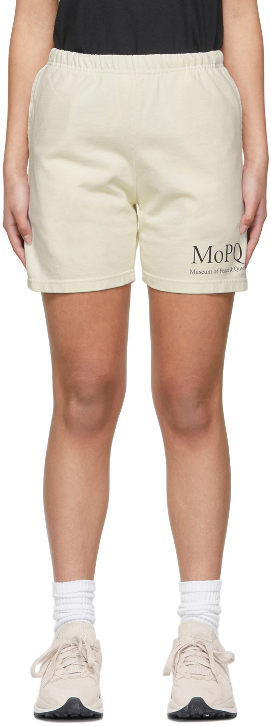 Museum of Peace & Quiet SSENSE Exclusive Off-White MoPQ Shorts