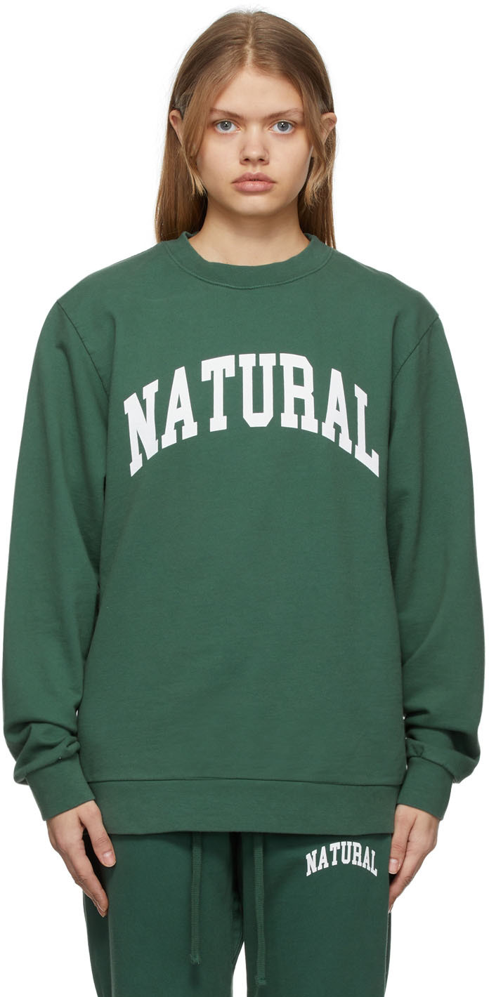 Museum of Peace & Quiet Green Natural Sweatshirt