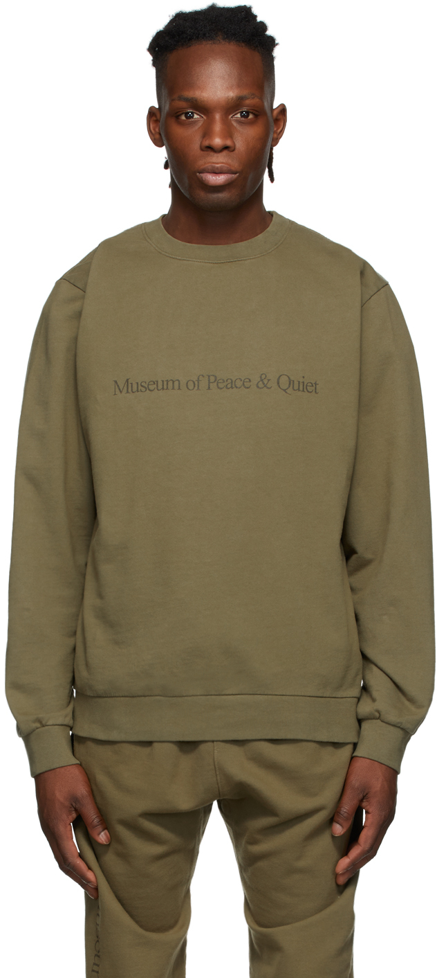 Museum of Peace & Quiet Green MoPQ Sweatshirt