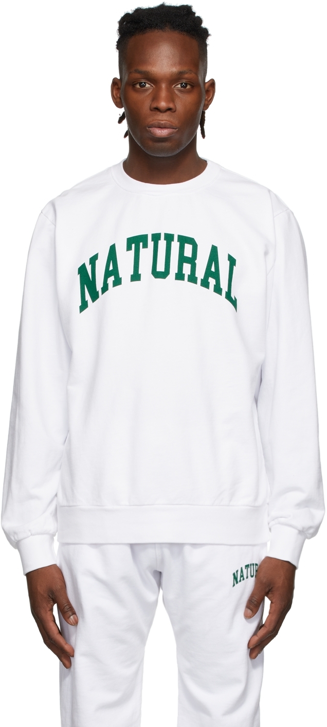 Museum of Peace & Quiet: White 'Natural' Sweatshirt | SSENSE Canada