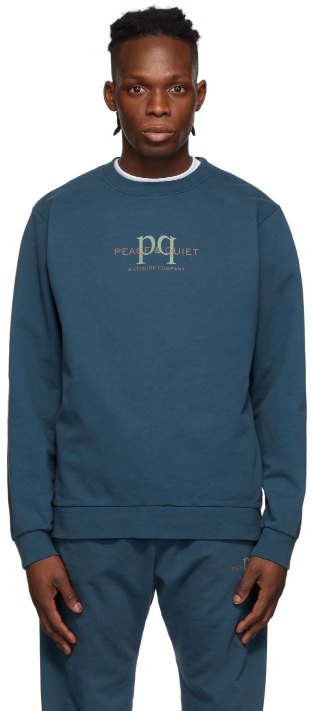 Museum of Peace & Quiet Navy 'Leisure Company' Sweatshirt