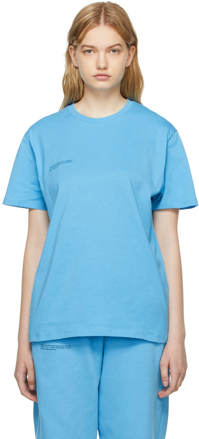 Blue Organic Cotton T-Shirt