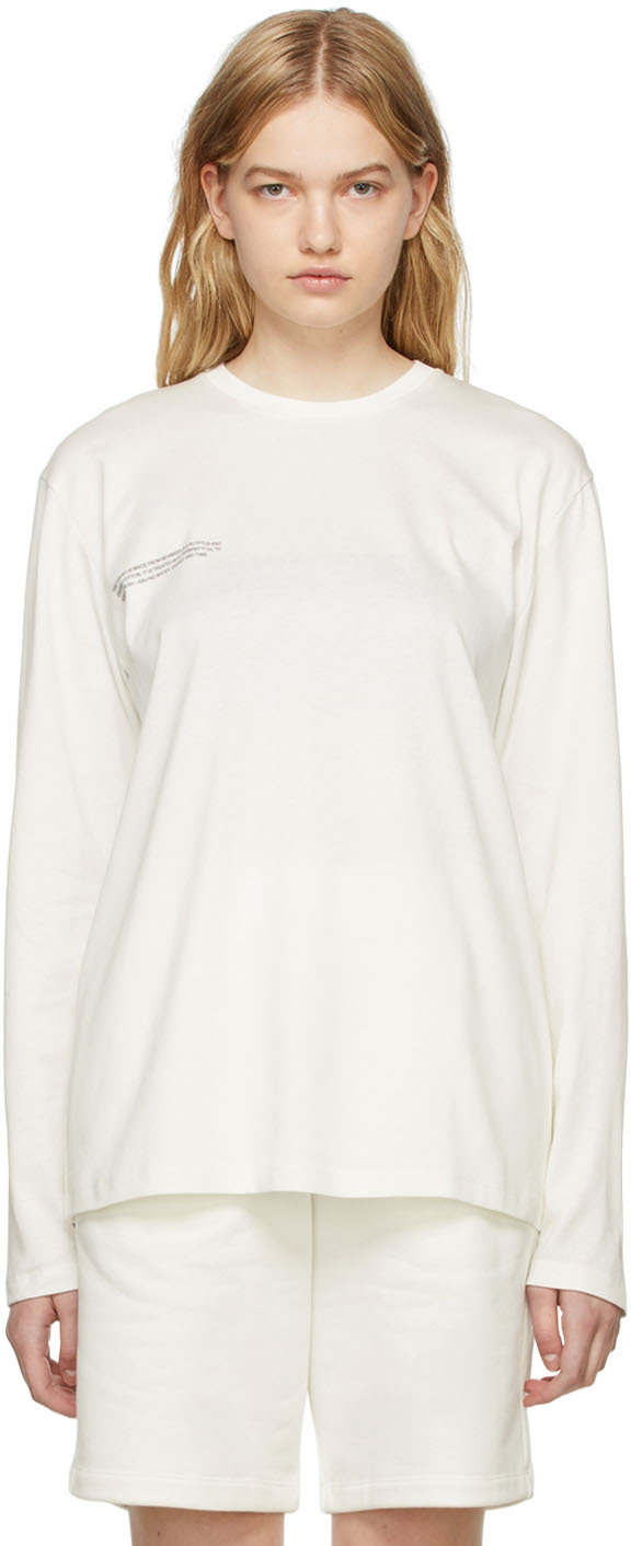 PANGAIA: Off-White Organic Cotton T-Shirt | SSENSE Canada